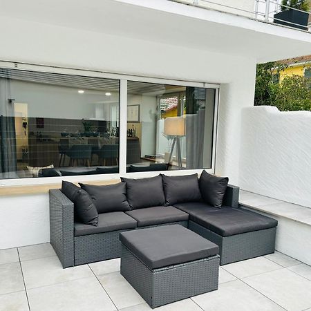 巴特贝林根Jacuzzi Terrasse 55' Tv Kueche Regendusche公寓 外观 照片