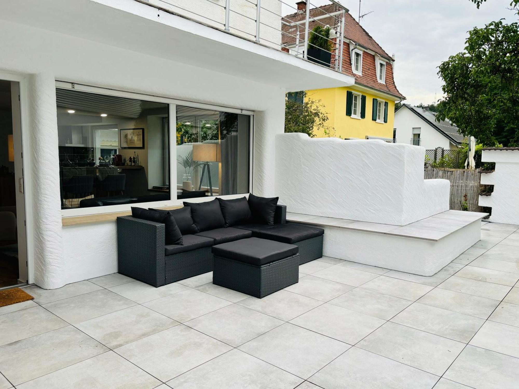 巴特贝林根Jacuzzi Terrasse 55' Tv Kueche Regendusche公寓 外观 照片