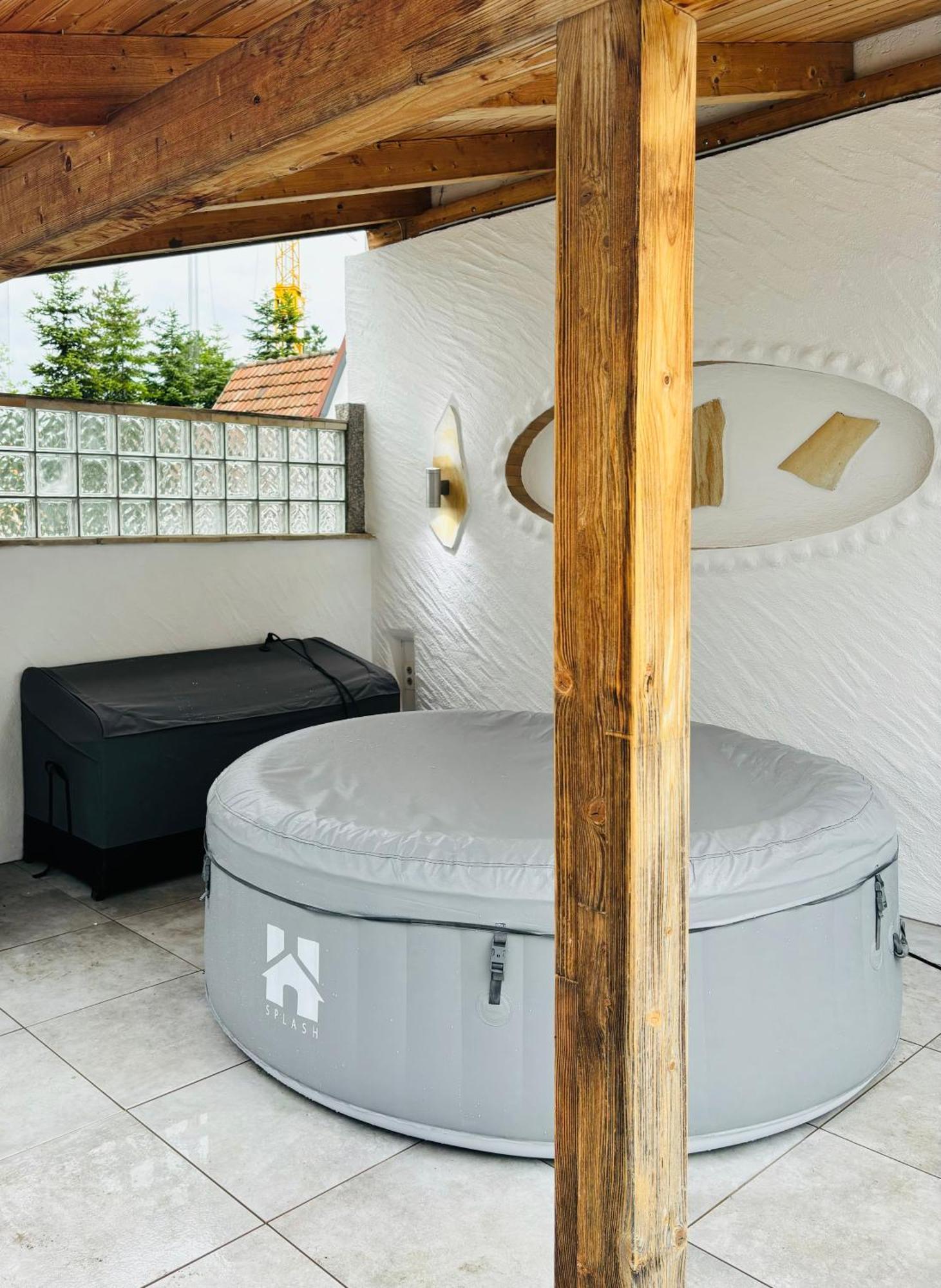 巴特贝林根Jacuzzi Terrasse 55' Tv Kueche Regendusche公寓 外观 照片